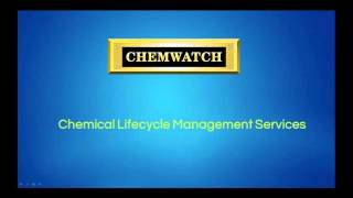 Better Chemicals Management with Chemwatch [upl. by Niro]