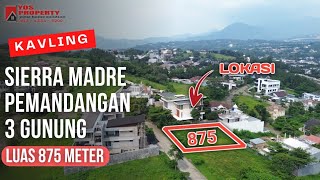 Kavling Sierramadre Dengan View 3 Gunung  Luas 875  Lokasi Datran Tinggi  Dekat AEON Mall [upl. by Noitsirhc]