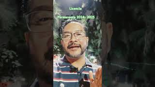 LICENCIA PERMANENTE CDMX 20242025 [upl. by Allenod]