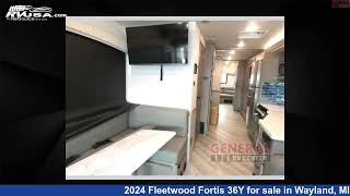 Stunning 2024 Fleetwood Fortis 36Y Class A RV For Sale in Wayland MI  RVUSAcom [upl. by Htidra487]