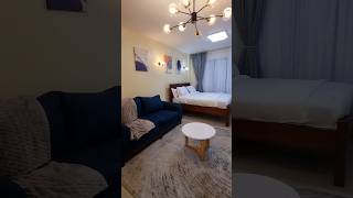 Studio Apartment in Nairobi Kenya fyp febineawuor shortsfeed shortsvideo bedroommakover [upl. by Allekram295]