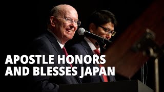 Apostle Honors and Blesses Japan [upl. by Taran]