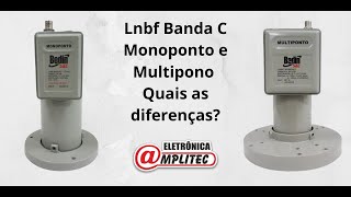 Lnbf Monoponto e Multiponto Banda C quais as diferenças [upl. by Oicaroh]