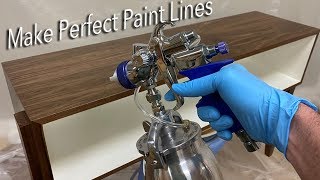 How to Spray Lacquer amp Get Perfect Paint Lines [upl. by Dirgni]