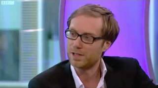 Steve Merchant on The One Show 130410 [upl. by Meyers]