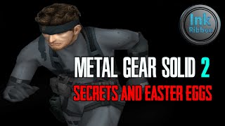 Top 10 Metal Gear Solid 2 Secrets and Easter Eggs [upl. by Sisile]