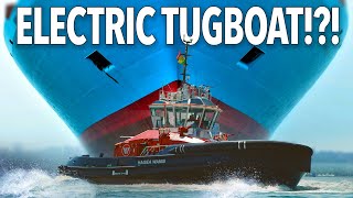 The Worlds First All Electric Tugboat [upl. by Lauder]