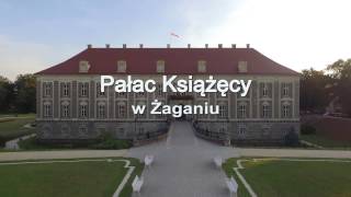 Pałac w Żaganiu okiem drona [upl. by Jori]