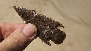 1579  Flintknapping Cinnamon Dacite [upl. by Aksel]