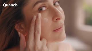 Watch Kareena Kapoor unveil her beauty secret – the Quench Ultra Light Gel Moisturizer [upl. by Nerac]