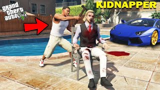 Franklin Blackmailed By A Gangster In GTA 5 [upl. by Maurilla]