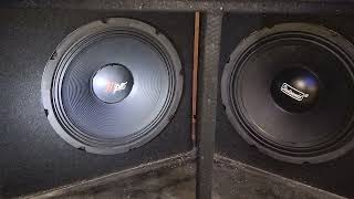 Mpro 12inch 250 watt and Studioworld 12 inch 400 watt Speaker testing [upl. by Any]