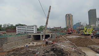 TT Para Railway Underpass  Rail Crossing  Construction  May 2024 [upl. by Nabal]