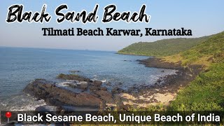 Tilmati Beach  Black Sand Beach  Karwar Beaches  Karwar  Karnataka  Explore With Ishaq karwar [upl. by Aubert]