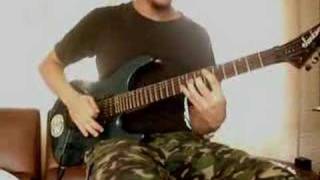 Pantera Floods Solo GUITAR LESSON PART I SEE DESCRIPTION [upl. by Eluj275]