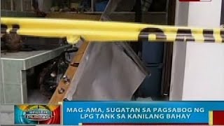 BP Magama sugatan sa pagsabog ng LPG tank sa kanilang bahay [upl. by Ahsaei218]