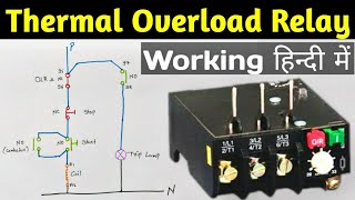 Thermal Overload Relay Working and Construction [upl. by Esimorp]