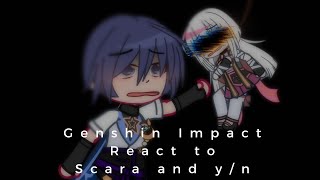 💫  Genshin Impact React to Yn and Scaramouche as Kaede and Shuichi  OOC Cringe  LaLumine [upl. by Arun359]