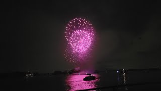 Canada day fire works Amherstburg Ontario [upl. by Eynahpets]