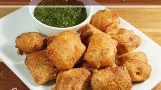 Paneer Pakora Recipe  How to make Paneer Pakora by Manjulas Kitchen [upl. by Bunde]