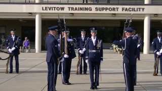 USAF Honor Guard Drill Team 2014 Keesler AFB [upl. by Zuleika]