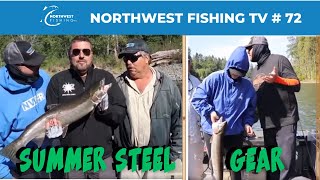 Cowlitz River Summer Steelhead  Northwest Fishing TV 72 [upl. by Zantos]