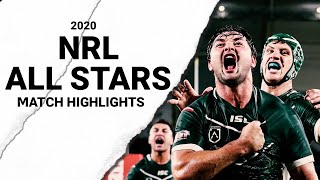 2020 NRL ALL STARS  MATCH HIGHLIGHTS [upl. by Norri9]