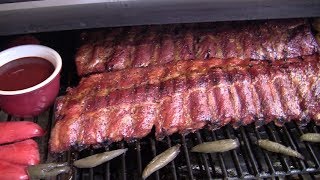 Traeger Baby Back Ribs AVCHD [upl. by Firooc]