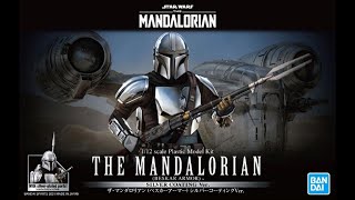 Star Wars The Mandalorian Silver Coating Ver  Open Box Review [upl. by Akema34]