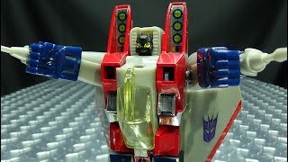 G1 STARSCREAM EmGos Transformers Reviews N Stuff [upl. by Durham250]