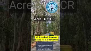 45 Acres land yellow zone BPMP limiteds 80 feet road bit Acre 65 CR price negotiable [upl. by Arednaxela]