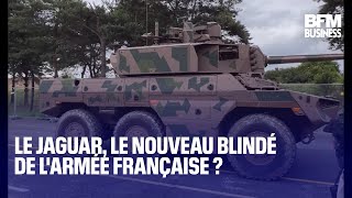 Le Jaguar le nouveau blindé de larmée française [upl. by Ahtoelc971]