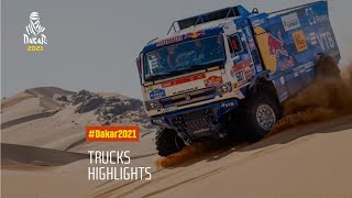 DAKAR2021  Truck Highlights [upl. by Berrie]