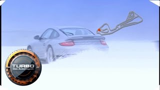 Tracktest im Schnee  Folge 5  TURBO  Das Automagazin [upl. by Merridie287]