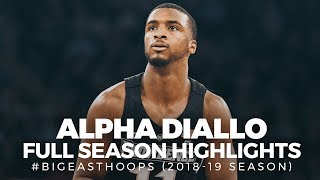 Alpha Diallo Highlights 201819 Season  Full Season [upl. by Malina]