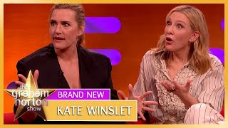 Kate Winslet amp Cate Blanchett Hijack The Show To Talk About ‘SheWees’  The Graham Norton Show [upl. by Auqemahs669]