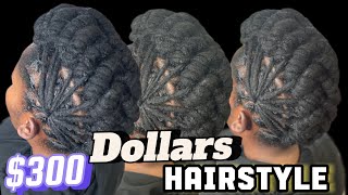 300 dollars hairstyle for the longestbig dreadlocks subscribe fyn dreadstyles hairstyle locs [upl. by Katrina]