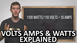 Volts Amps and Watts Explained [upl. by Elletsyrk456]