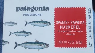 Patagonia Provisions Mackerel review [upl. by Bendicta]