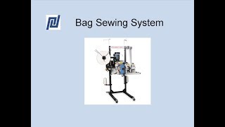 Bag Sewing System  Tape Stitch System  Fischbein Model 400T [upl. by Acessej]