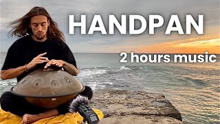 Sunrise Meditation  HANDPAN 2 hours music  Pelalex HANDPAN Music For Meditation 18  YOGA Music [upl. by Alimat]