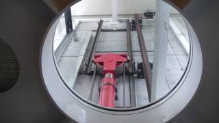 Minnesota roped hydraulic Elevator at High Museum in Atlanta [upl. by Leoy584]