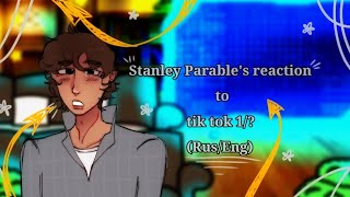 The Stanley Parable reaction to tik tokRusEng1 [upl. by Mikkel704]