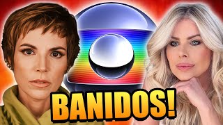 Famosos que Estão PROIBIDOS de PISAR na Globo 3 [upl. by Ike]