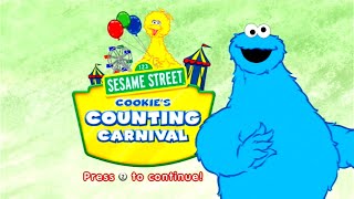 Sesame Street Cookies Counting Carnival  Wii Gameplay [upl. by Alek]