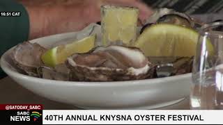 40th annual Knysna Oyster Festival underway [upl. by Senior]