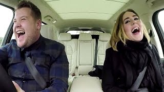 Adele amp James Corden Belt Hello In New Carpool Karaoke Teaser [upl. by Marquet]