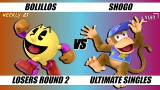 WEEK21 Bolillos Vs Shogo LR2 [upl. by Lucia]