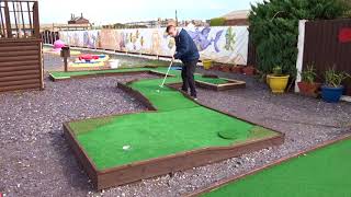 Surfside Crazy Golf in Abergele  Hole 10 [upl. by Letrice28]