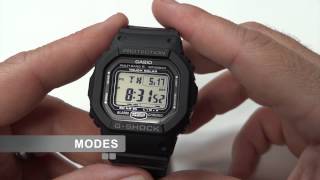 Casio GShock GW5000 Detailed Review and Walkthrough [upl. by Ahouh]